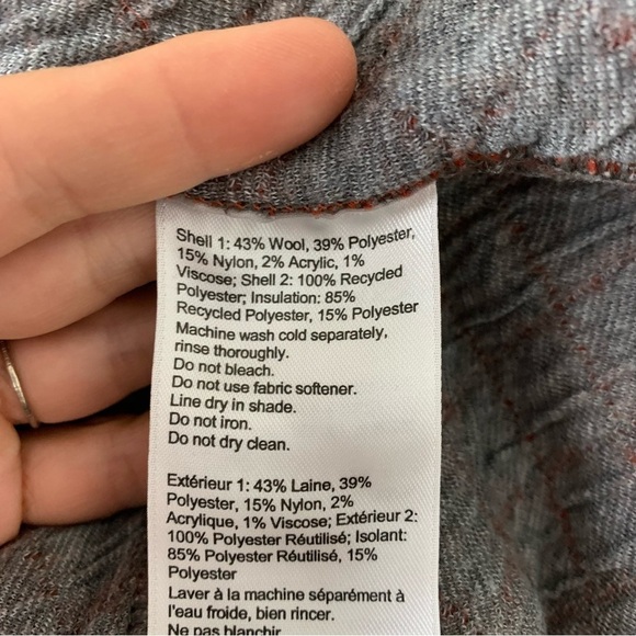 Outdoor Research Cyprus Hybrid Full Zip Hoody Puffer Wool Size Small Jacket - Picture 4 of 16